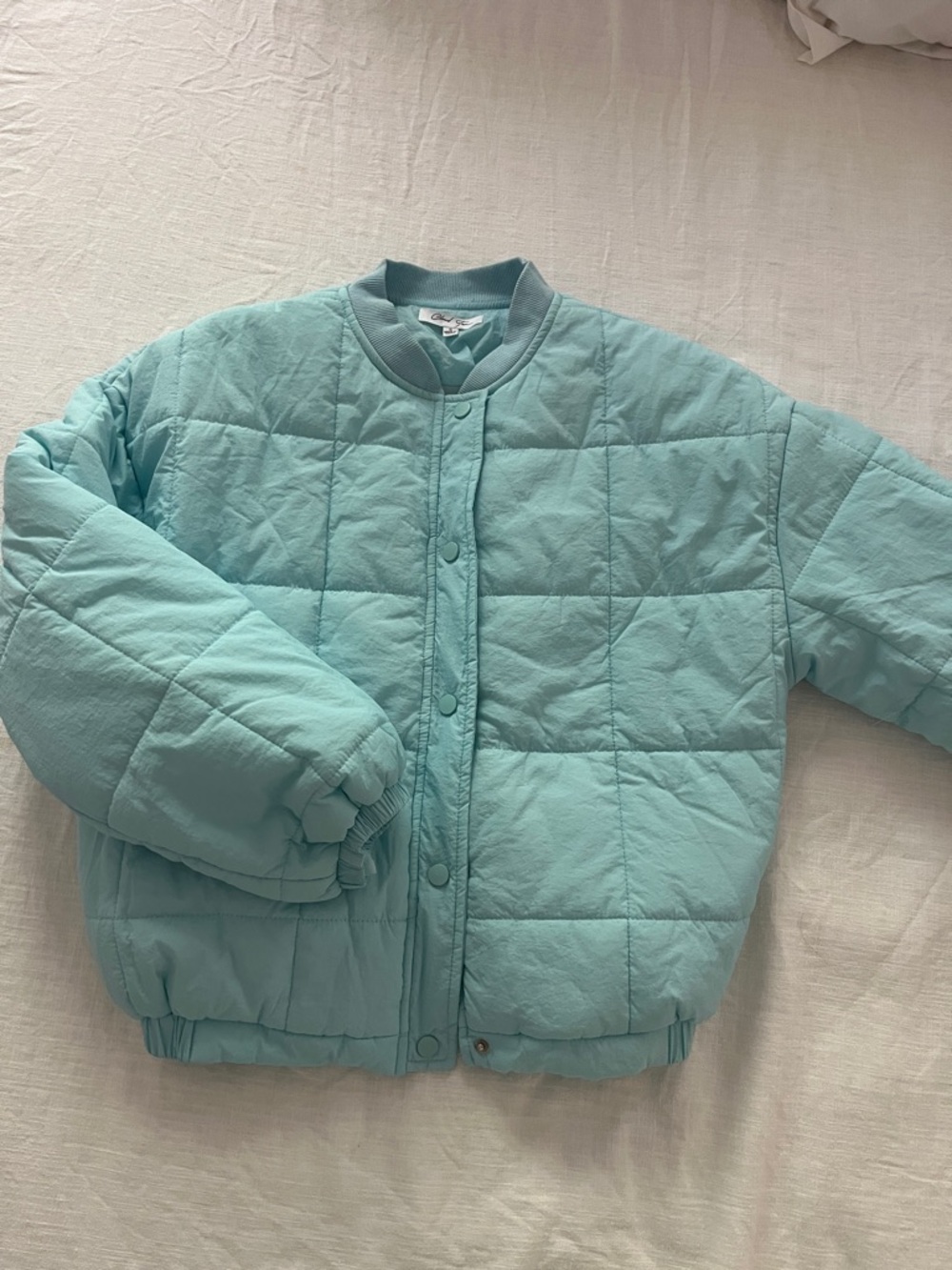 BLUE PUFFER JACKET